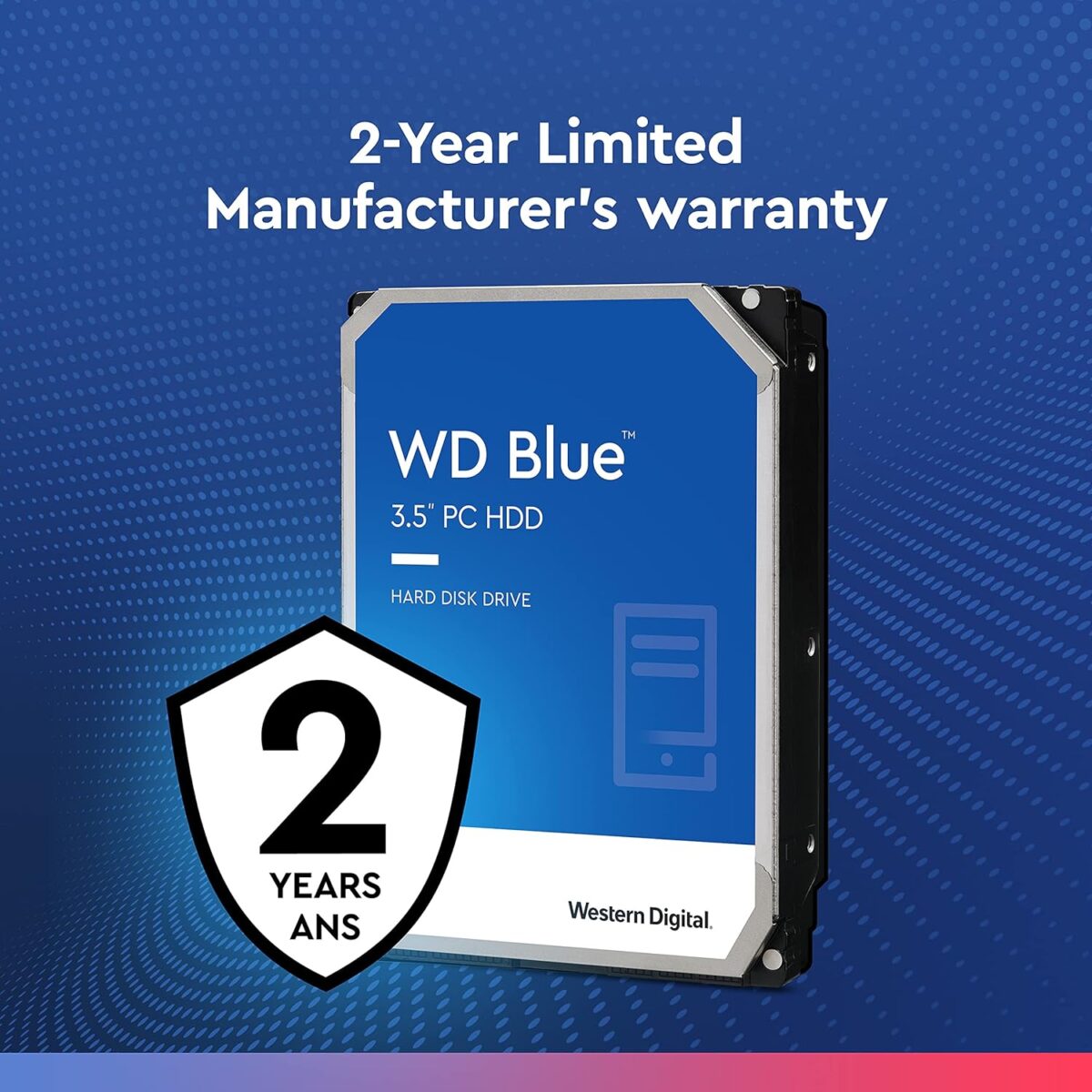 Western Digital WD 1TB Internal Hard Drive for Desktop