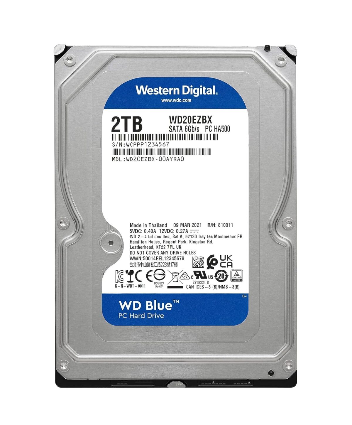 Western Digital 2Tb Wd Hard Drive