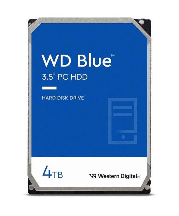 4TB WD Blue 3.5" SATA 6 Gb/s PC Hard Drive