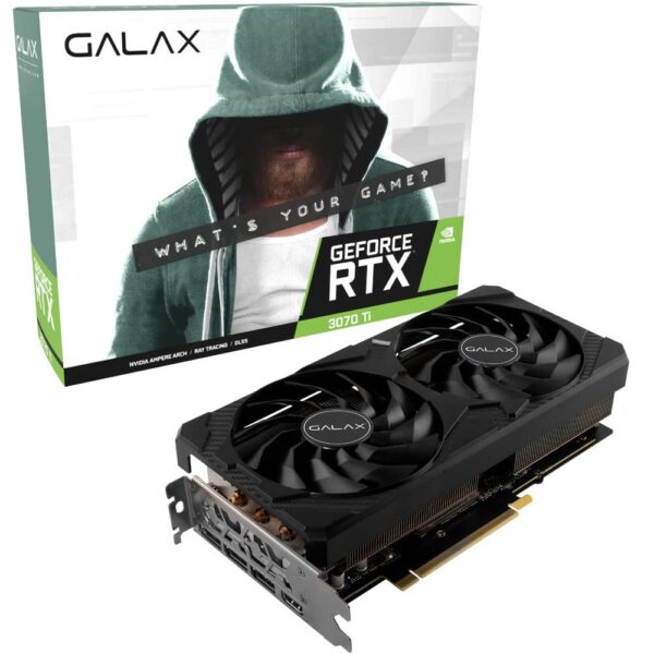 Galax RTX 3070 Ti (1-Click OC) 8GB GDDR6X 256-bit DP*3/HDMI Graphics Card