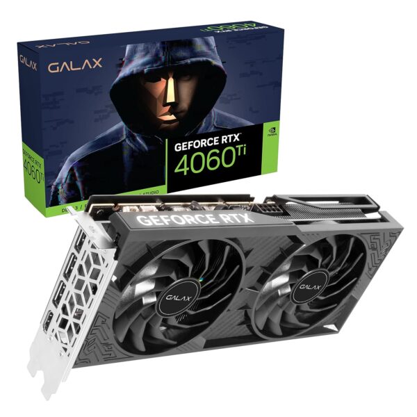 Galax GeForce RTX™ 4060 Ti 8GB 1-Click OC 8GB GDDR6 128-bit/DP*3/HDMI 2.1/DLSS 3-46ISL8MD8COC