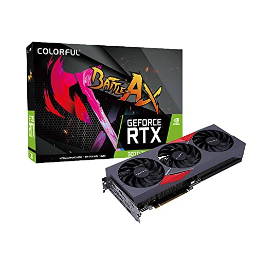 Colorful GeForce RTX 3070 Ti NB 8G-V with 8GB GDDR6X RAM. Non LHR Graphics Card Battle RX 3070ti 256 bit 6144 CUDA Cores PCIE 4.0